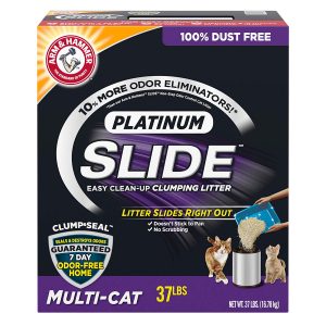 Arm And Hammer Platinum Slide Easy Clean-up Clumping Cat Litter