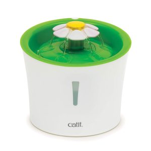 Catit Flower Pet Water Fountain with Triple-Action Filter