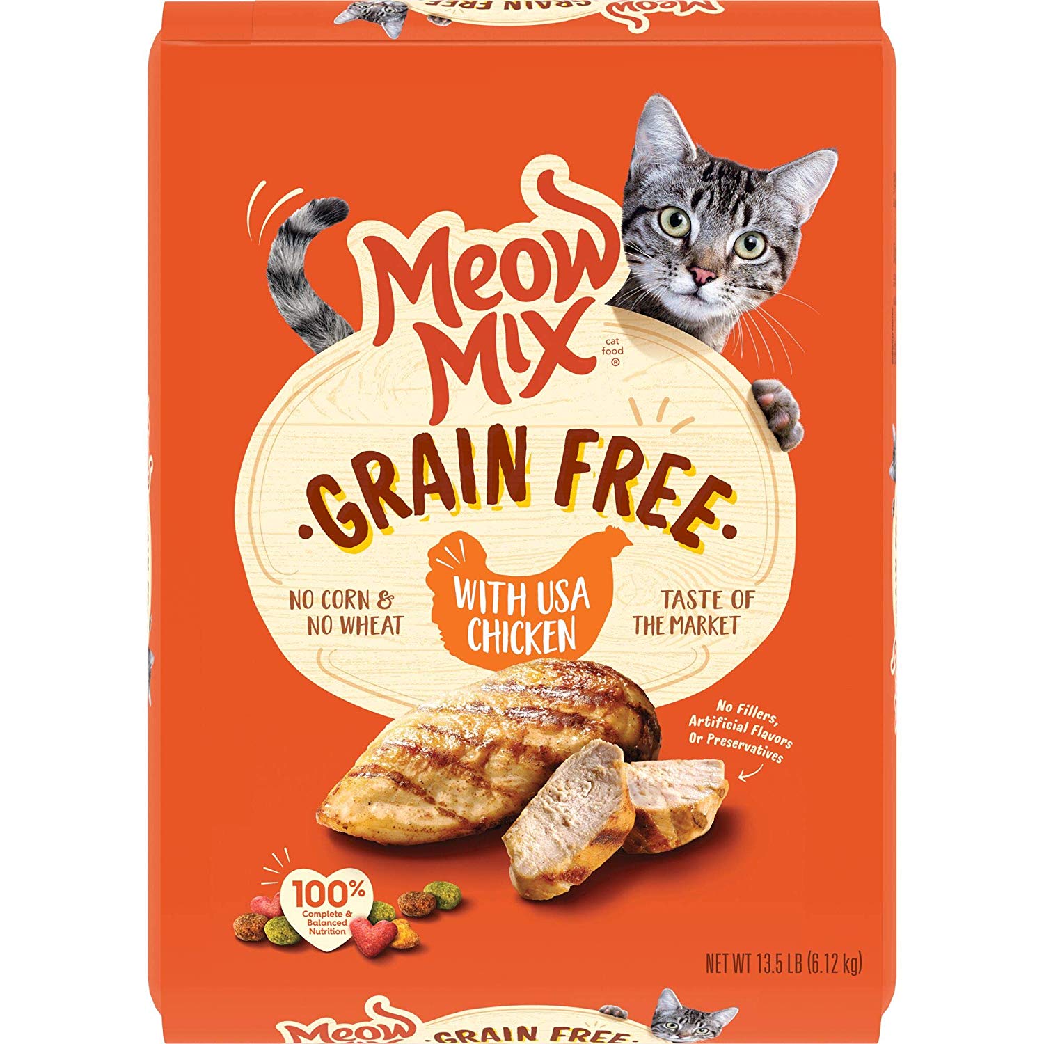 Meow Mix Grain-Free Dry Cat Food
