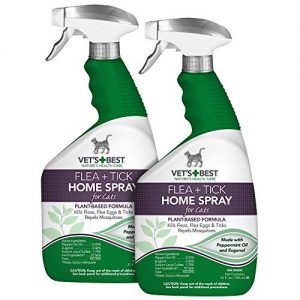 Tick and Flea Home Spray For Cats By Vet’s Best