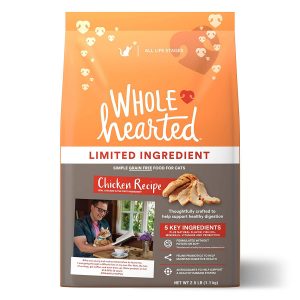 WholeHearted Grain Free Limited Ingredient Chicken Dry Cat Food